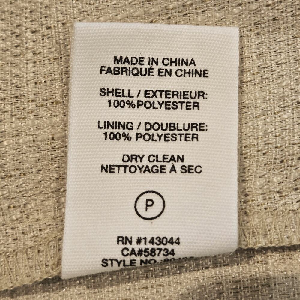 Avec Les Filles XL Linen-Look Boxy Light Green Hooded Utility Jacket - Picture 11 of 11